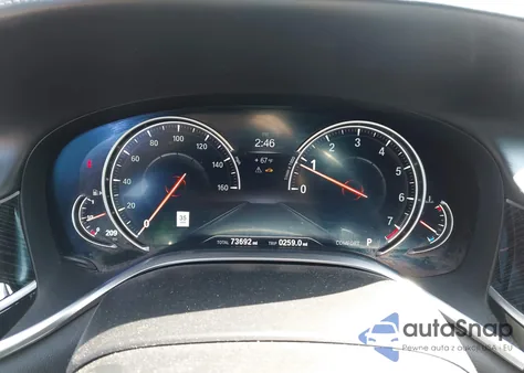 2019 BMW 750I z USA, uszkodzony, nr VIN WBA7F0C5XKGM25771